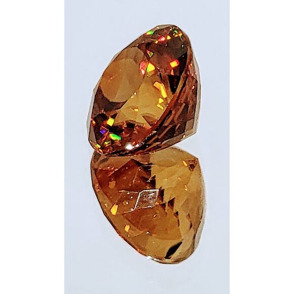 10+ Carat Flawless Round Honey Zircon!! - Picture 15 of 15